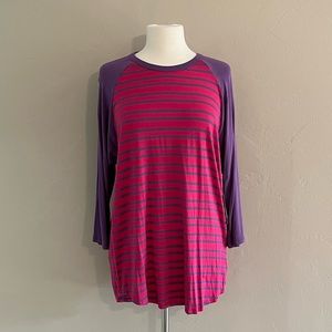 LuLaRoe “Randy” baseball tee